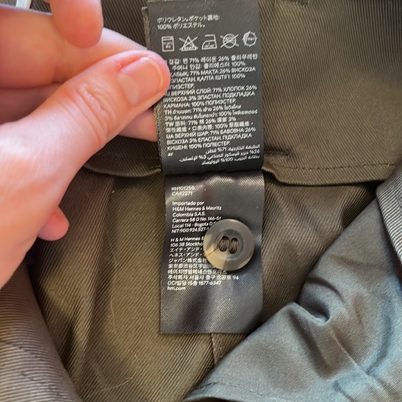 H&M Canvas style skirt with belt - Picture 7 of 11